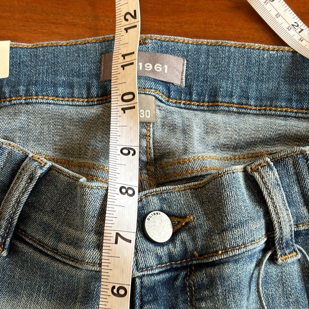 DL1961 Florence Ankle Skinny Maternity Jeans - Picture 6 of 9